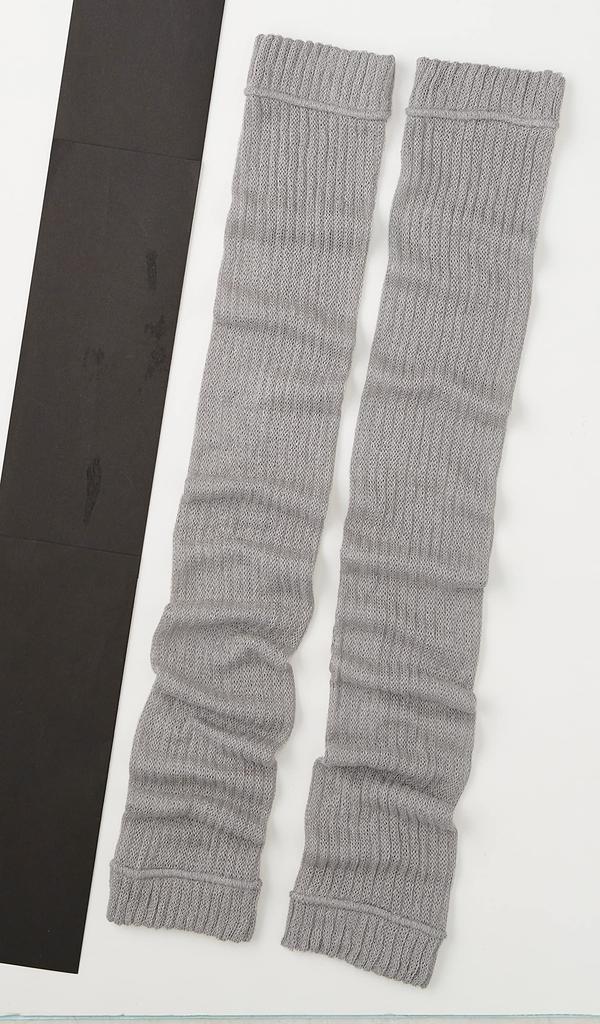Servan Silk Blend Loose Long Set of 2 Supporter, Gray,