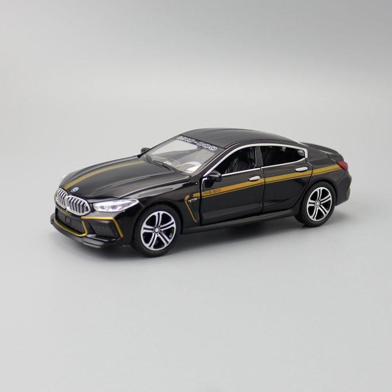 

Simulation Sports Alloy Car Model Toy With Sound And Light Functions чёрный