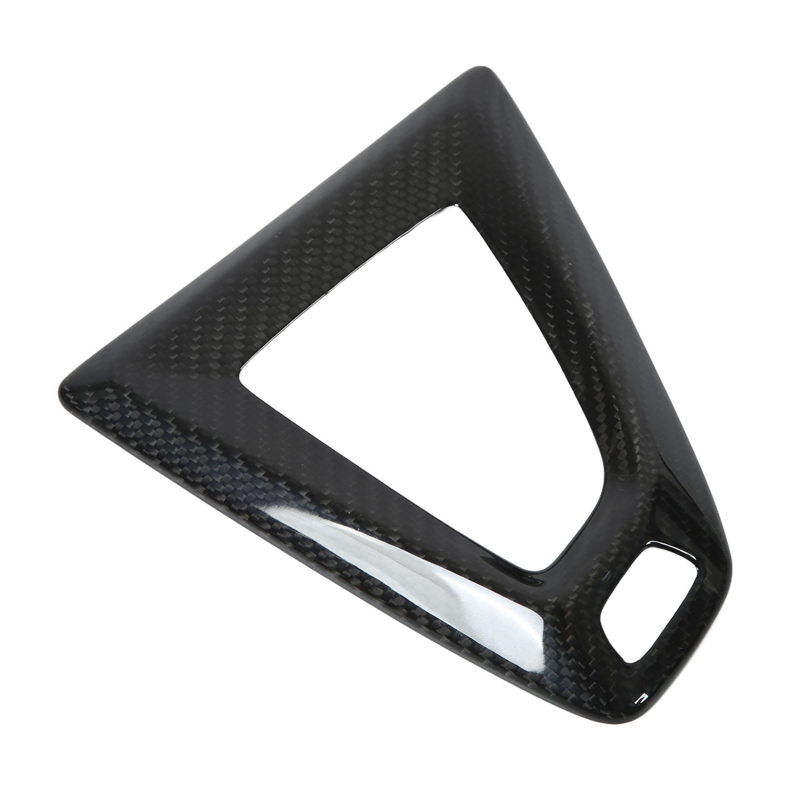 

Gear Shift Panel Frame Carbon Fiber Shifter Cover Replacement for M3 F80 RHD 2014‑2020