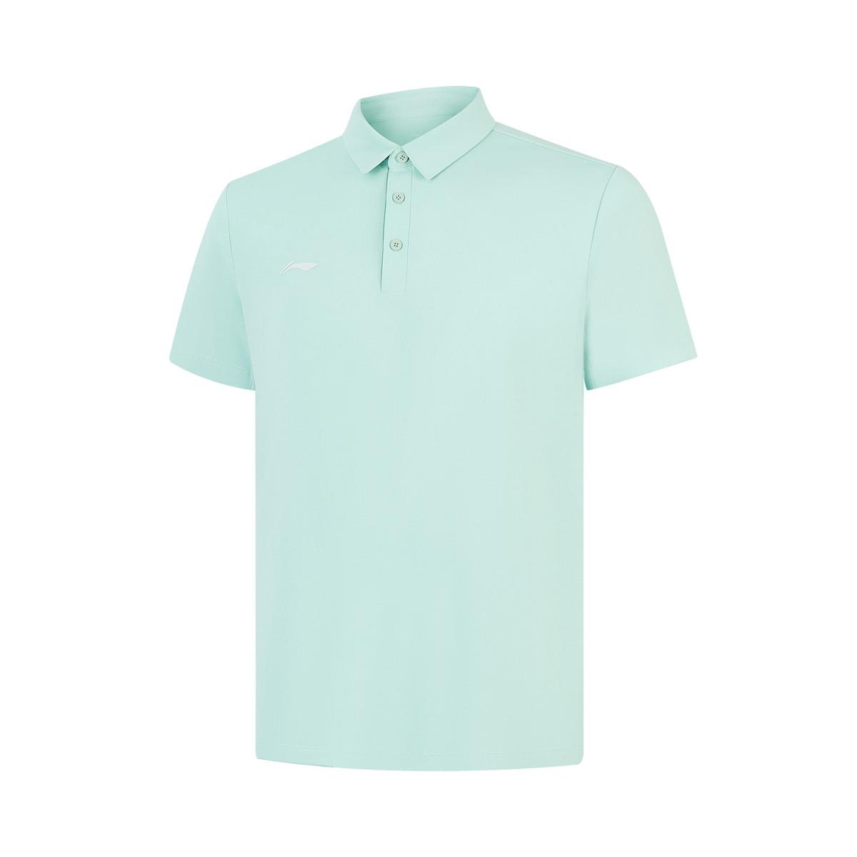 Li Ning Polo Shirt Men s Lake Gray Blue APLW241-3 2XL