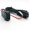 1PC Car Dual USB Charger Interface Socket Fit for MITSUBISHI ASX Lancer Outlander Pajero Auto Accessories
