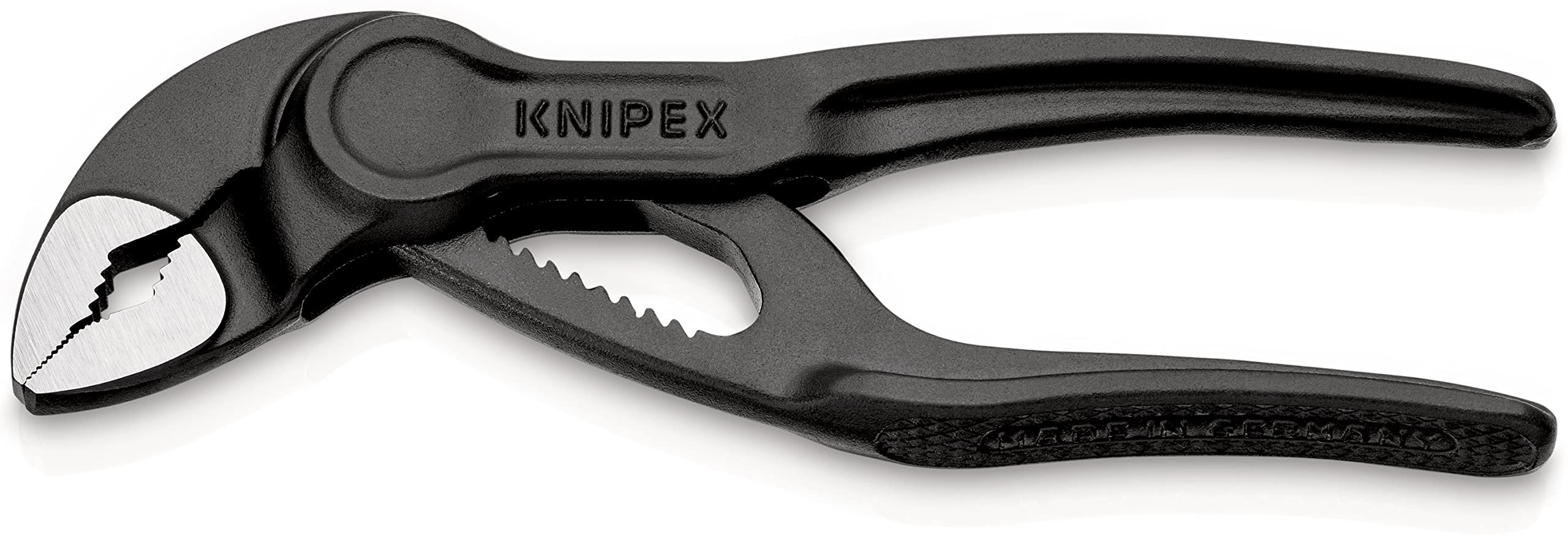 

KNIPEX Cobra Water Pump Pliers Palm-Sized 8700-100BK сірий колір