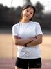 Seullouseondei Aero Running Plain Short Sleeve T-Shirt White