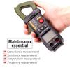 668E Digital Clamp Meter Multimeter Aut Identification 6000 Counts DC AC Resistance Capacitance NCV Tester Range Measure