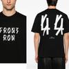 44 LABEL GRUPPE Baumwoll-T-Shirt Herren Damen Hip Hop Buchstabenbedruckt Oversized Y2k T-Shirt Qualitäts-Designer-Marke Tee Tops Streetwear