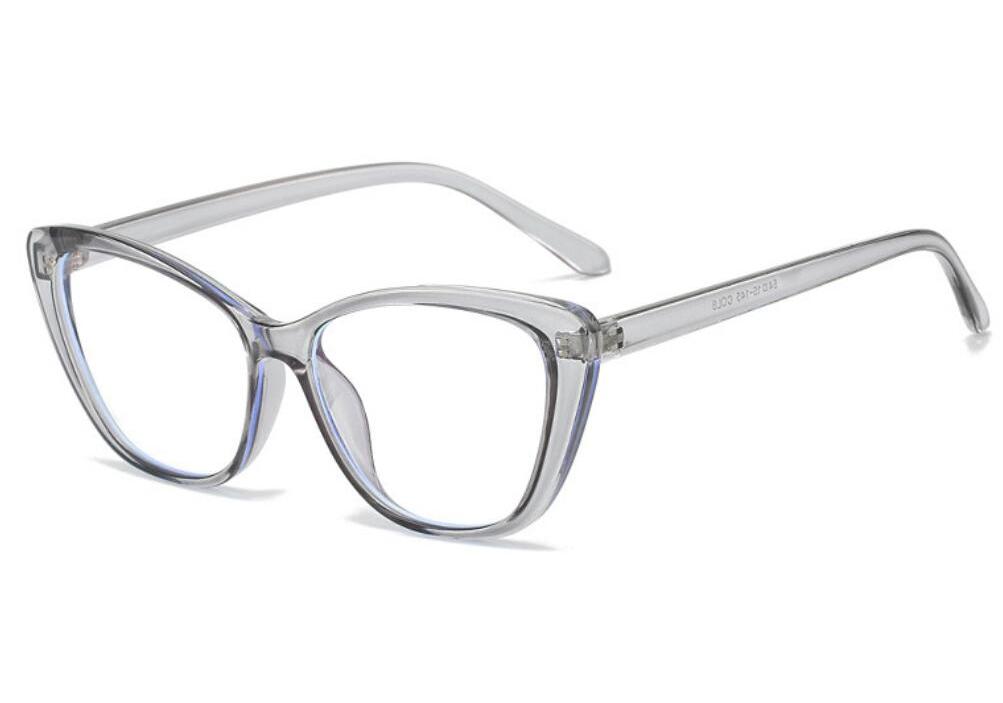 Stylish Cat Eye For Women Readers Trendy Presbyopia Farsighted Eye Glasses Female Gradient Frame Anti Blue Light Glasses