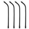 PATIKIL 30cm Gooseneck 4-Piece Set Microphone Arm Stand Tube Adapter Extension Flexible Arm Connection for Microphone Light Camera Smartphone DIY