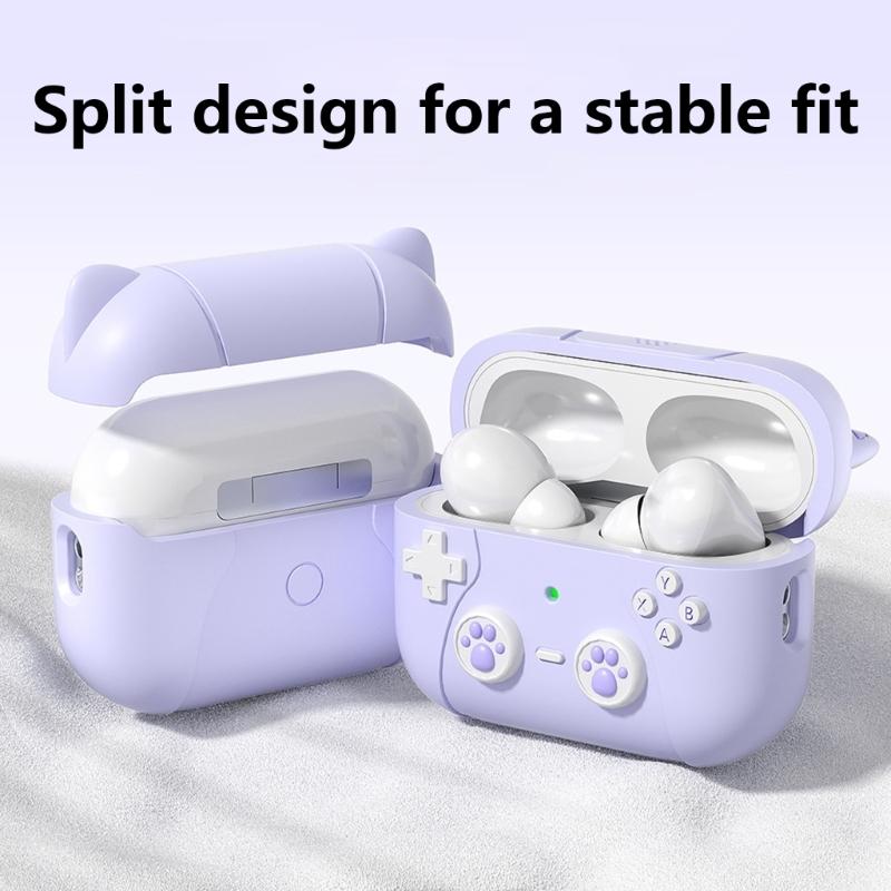 Silicone Earphone Cover Rubber Case High Elasticity for Pods 4 Precise Molded Firm Fit with Dust Resistant Finish