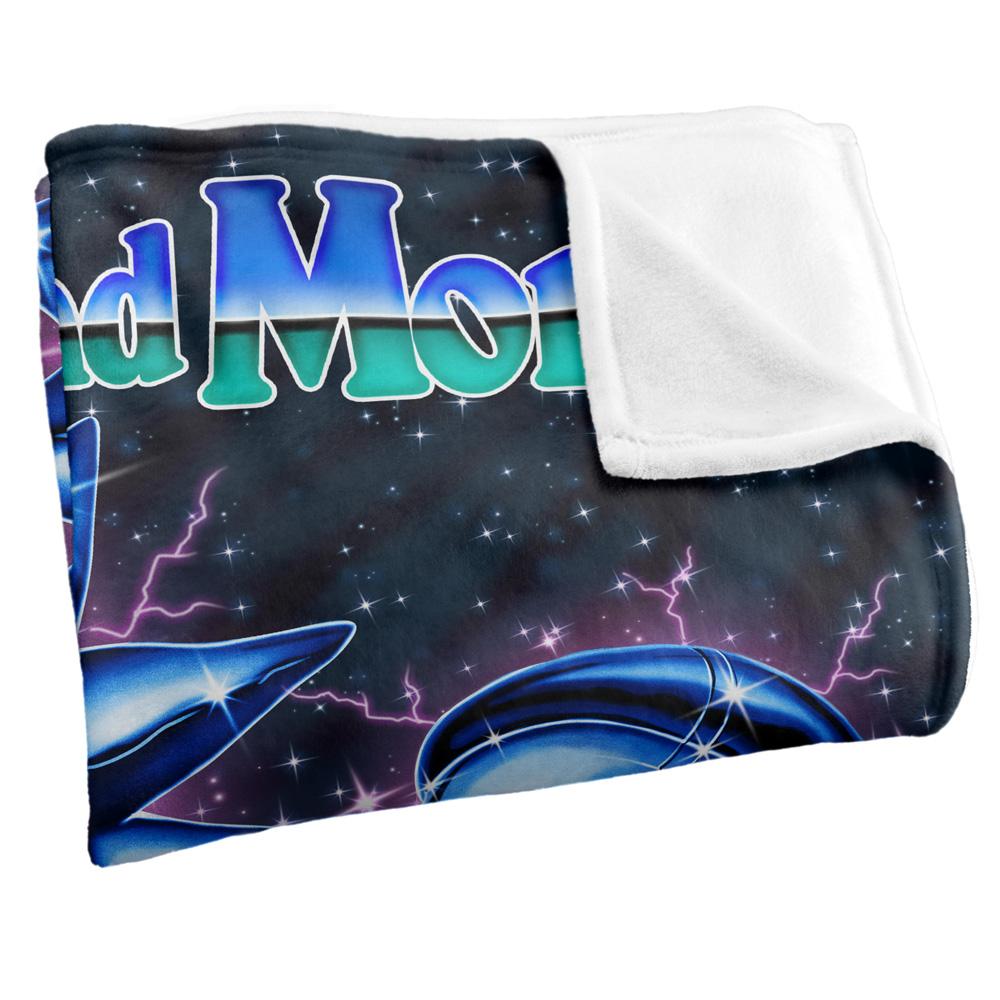 Rick And Morty Chrome Blanket