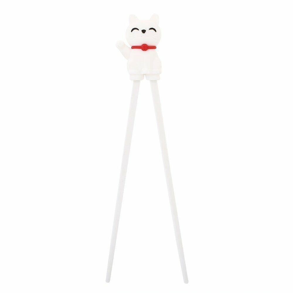 1 Pair Cute Style Training Chopsticks Melamine Material Cartoon Figurine Chopsticks  Children