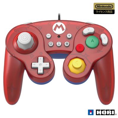 [Produs cu licență Nintendo] Controller Hori Classic pentru Nintendo Switch Mario [compatibil Nintendo Switch]