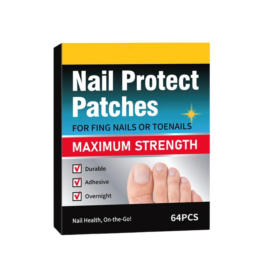 Nail Care Stickers, Onychomycosis Nail Stickers, Toenail Stickers, Skin Tone Stickers, Ingrown Nails, Thickening Toe Stickers(64pc)