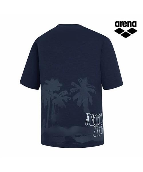 Alena Neo Boho Relax Fit Short Sleeve Rash Guard A6Bm1Pr01Nvy
