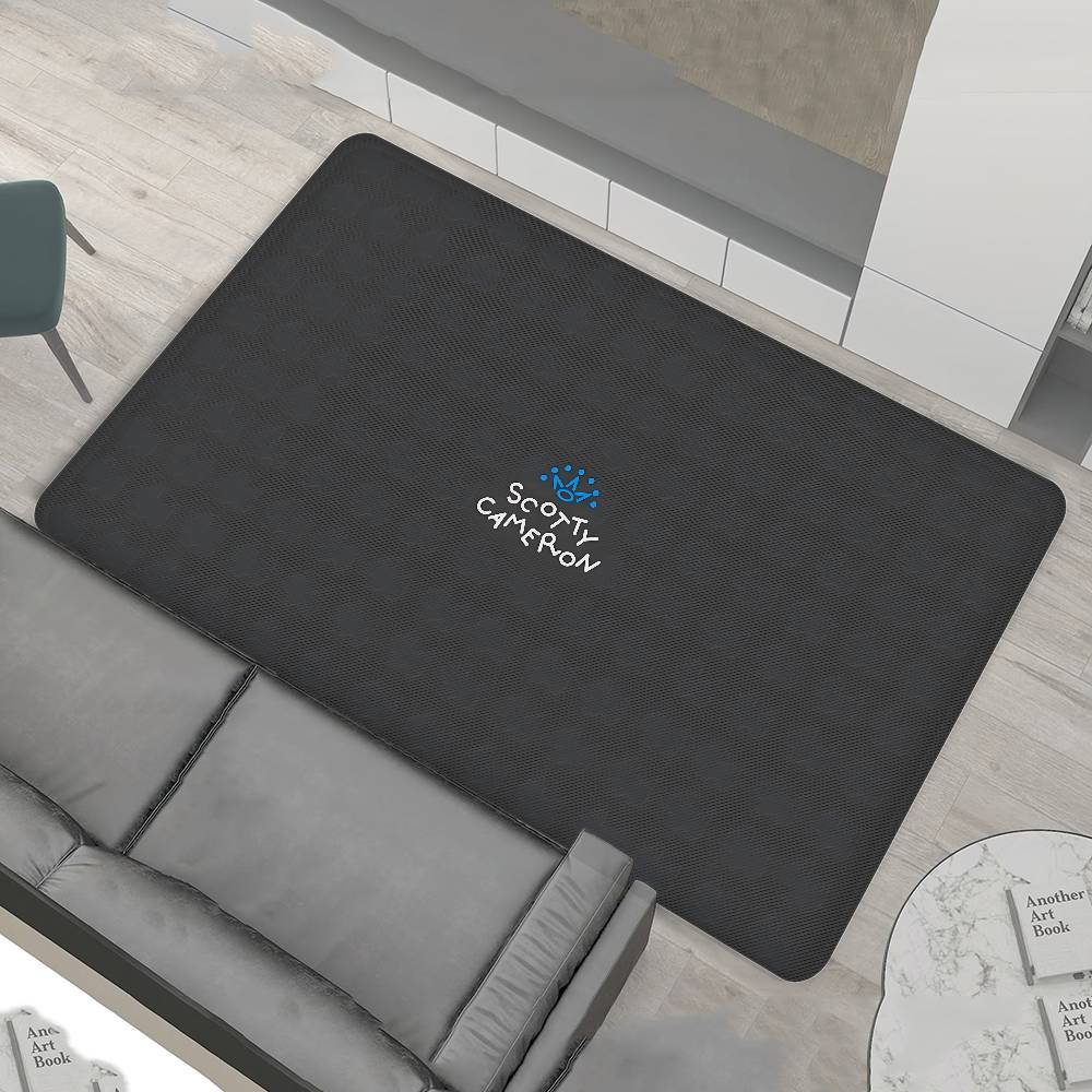 S-Scotty C-Cameron Floor Mat Retro Multiple Choice Living Room Kitchen Rug Non-Slip Modern Home Decor