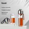 Shangming Portable Tea Infuser Glass Bottle