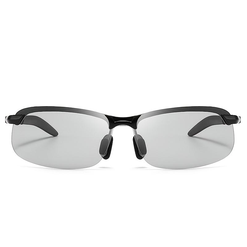 

Polarized fashion glasses with daytime and nighttime visual functions, scratch resistant, UV protection чёрный