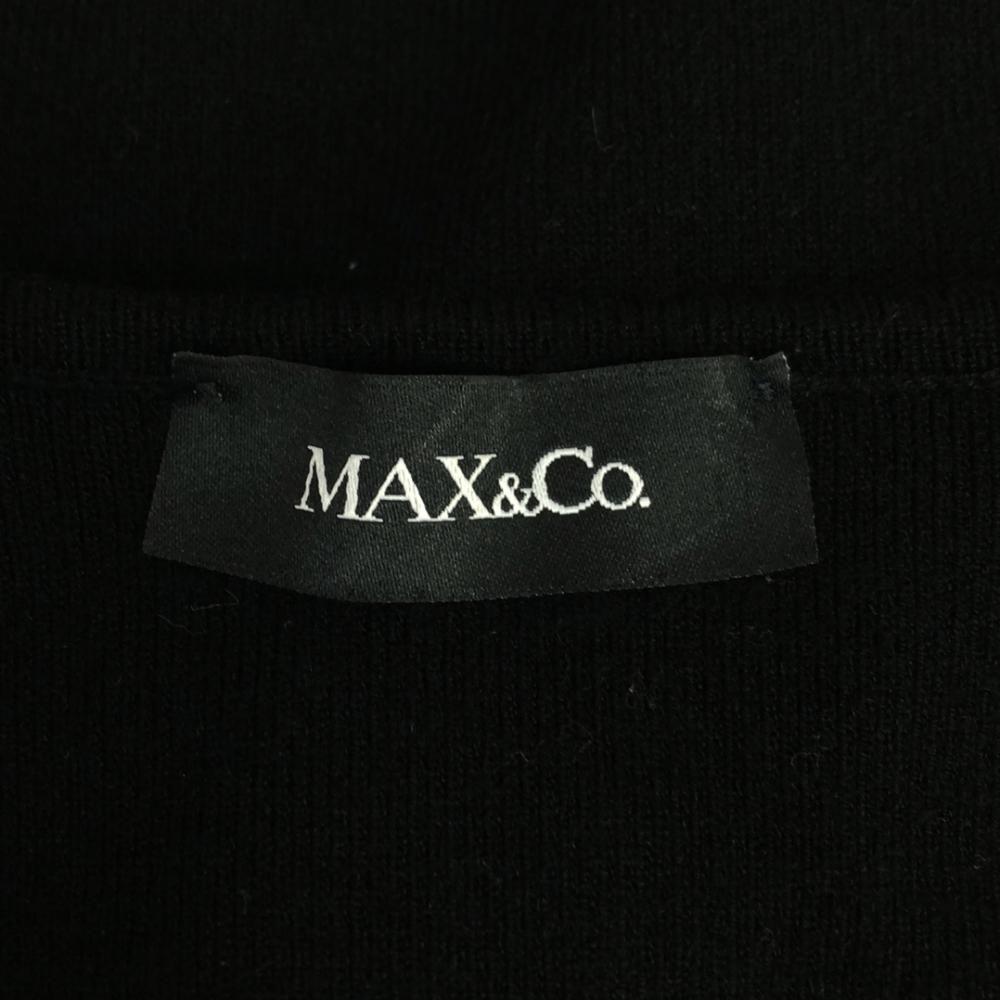 MAX&CO Short sleeve knit one piece S black Women Used