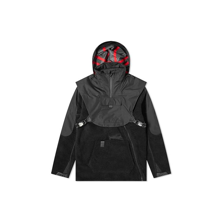 Nike x MMW Men s Se Fleece Jacket Polar Fleece Jacket Black CK1541-010 L