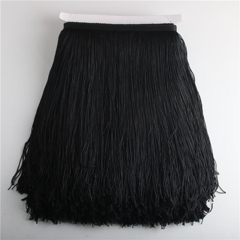 Encryption Thickened 30Cm Wide Polyester Row Beard Latin Dance Fringed Lace Dance Clothing Accessories