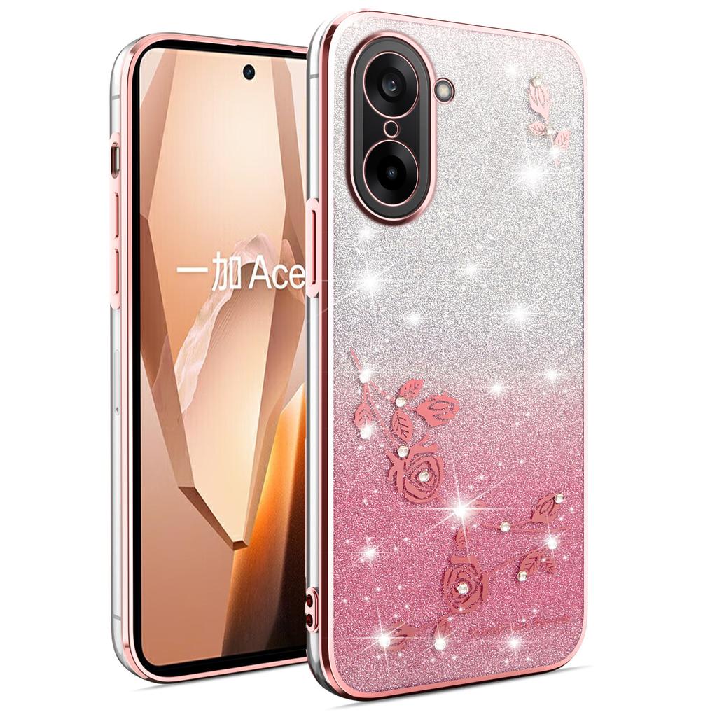 Für OnePlus Ace 5 Ultra 5G/Nord 5 5G Hülle Blume TPU Flexibel Farbverlauf Handyhülle