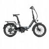 JOBOBIKE ACE - Vélo Électrique Pliable - 250 W - 36 V - 10 Ah - Vitesse Maximale 25 Km/h - Roues 20 Pouces - Noir