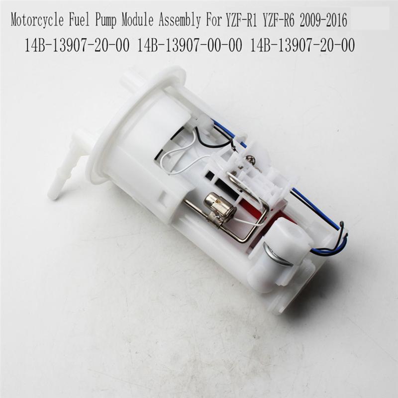 RR-Motorcycle Fuel Pump Module Assembly For Yamaha YZF-R1 YZF-R6 2009-2016 14B-13907-20-00 14B-13907-00-00 14B-13907-20-00