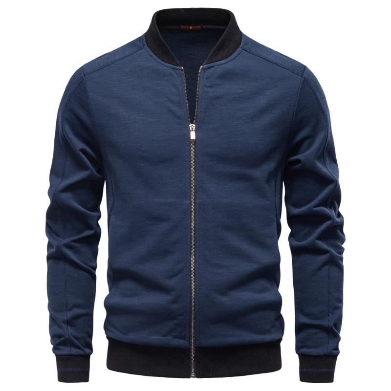 New Autumn and Winter Baseball Collar Men's Business Casual Jacket Thin Versatile Jacket