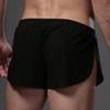 Men's Underwear Sexy Pants Round Three-point Pants Home Silky Men's Shorts