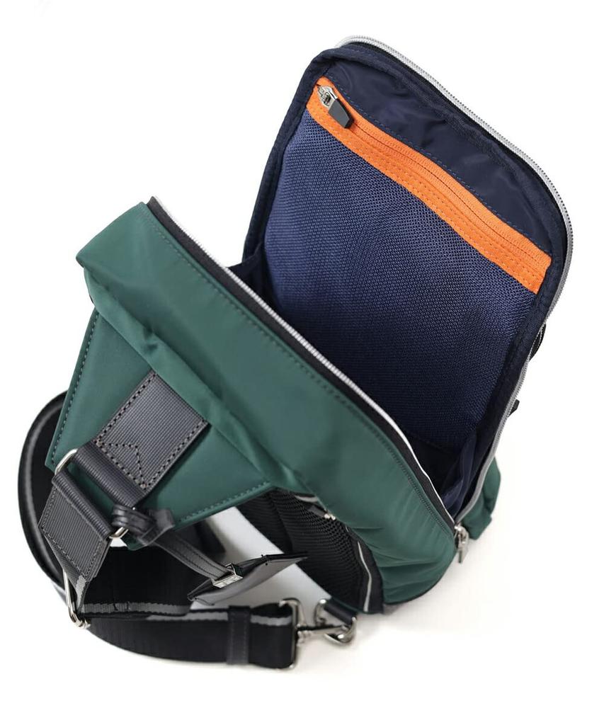 Bag 936911 [IS/IT] Men's One-Shoulder (Front) No. (Black)