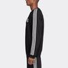 Adidas E 3S Crew Fl Fleece-Lined Sweatshirt Men Tops Black DQ3084