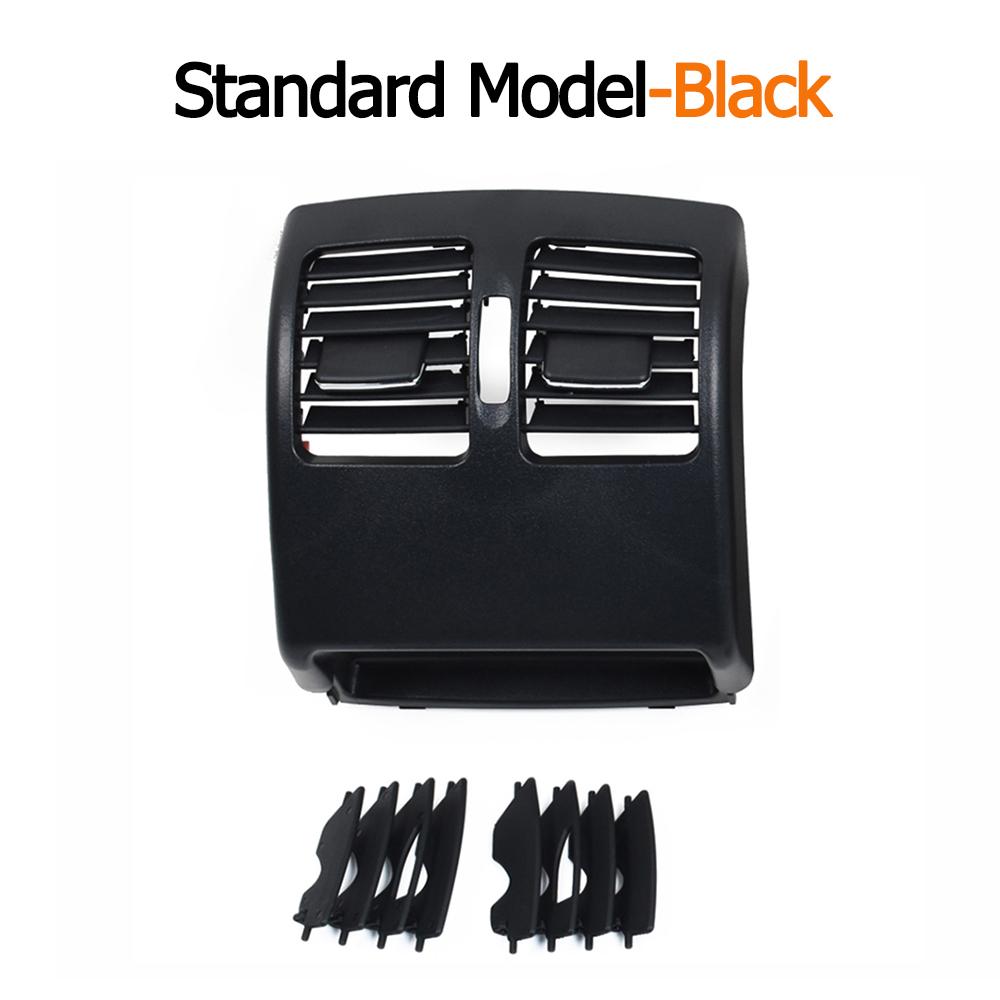 Rear Seat Air Conditioning AC Vent Grille Outlet For Mercedes Benz C E Class Coupe W204 W207 C180 C200 C220 C260 C300 2007-2013 Standard Black