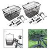 Bike Basket Carrying Panniers Vegetable Easy Assembly Cargo Rack Style A