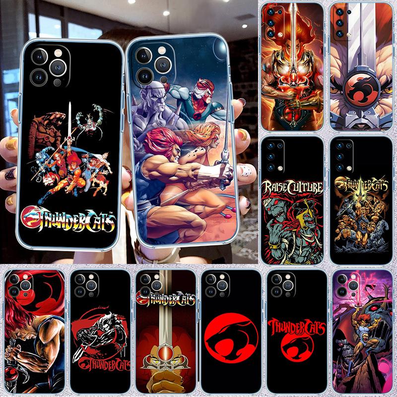 T-ThunderCats Transparente Handyhülle für Motorola Moto Edge 20 30 40 50 S30 Fusion Ultra Pro Neo Lite + G200 G23