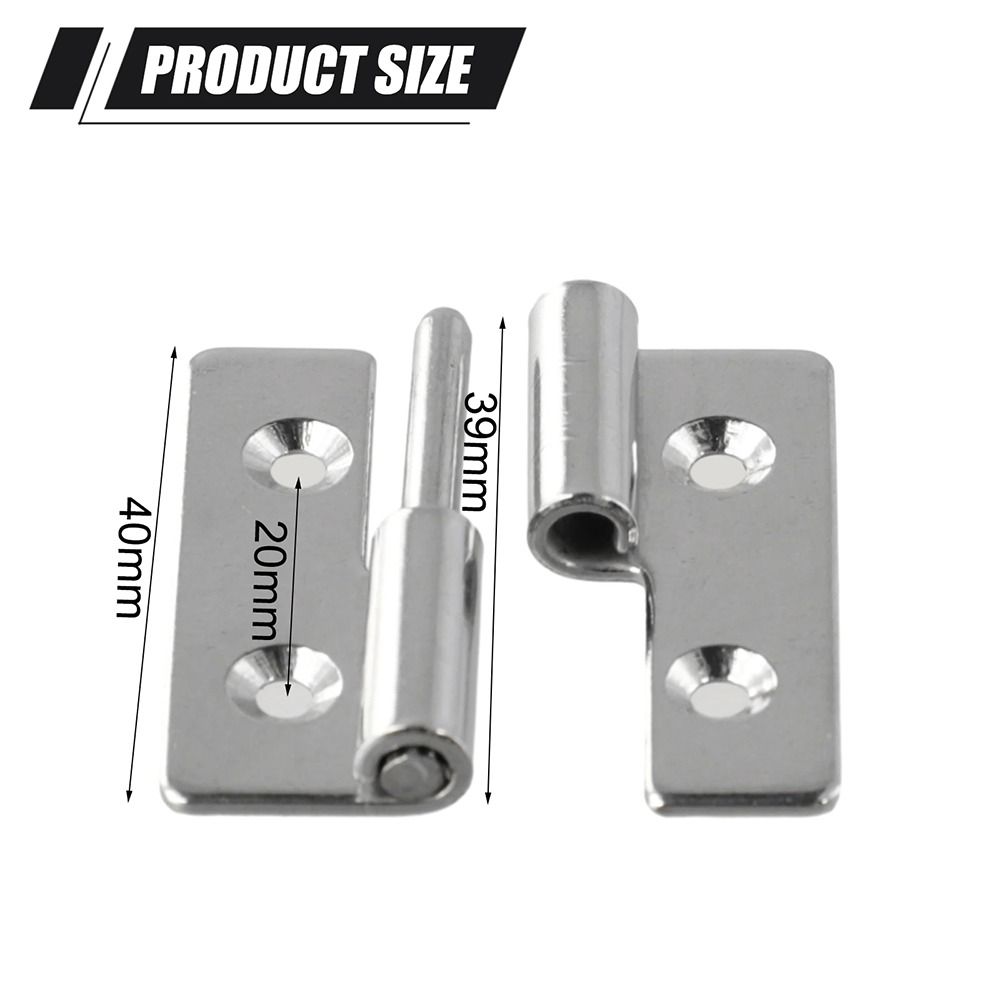 1Pcs Lift Flag Off Detachable Hinges Flat Door Hinge  For Cabinets/Wardrobes/Doors