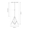 Bobby Double Tripod For Led Floodlights 1.6M