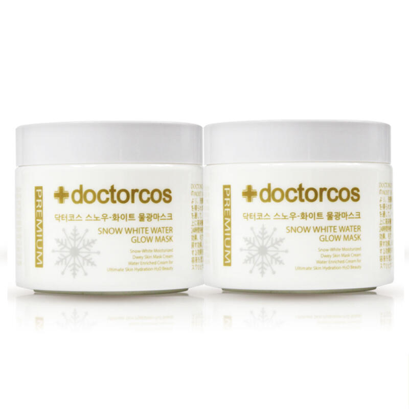 Doctorcos Snow White Water Glow Moisture Cream 110ml x 2