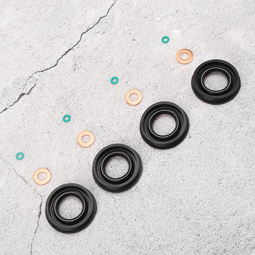 Fuel Injector Seals Washer Oring 6C1Q6K780AB Fit for Ford Transit MK7 2.2 2.4 3.2 TDCi