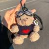 Ins Internet Celebrity Pilot Teddybär Plüsch Anhänger Kreative Puppe Niedliche Bär Puppe Schlüsselbund Tasche Hängendes Geschenk
