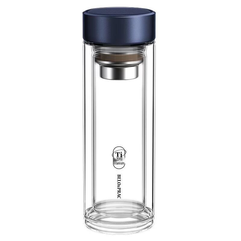 BELO&PRAC Double Wall Glass Cup