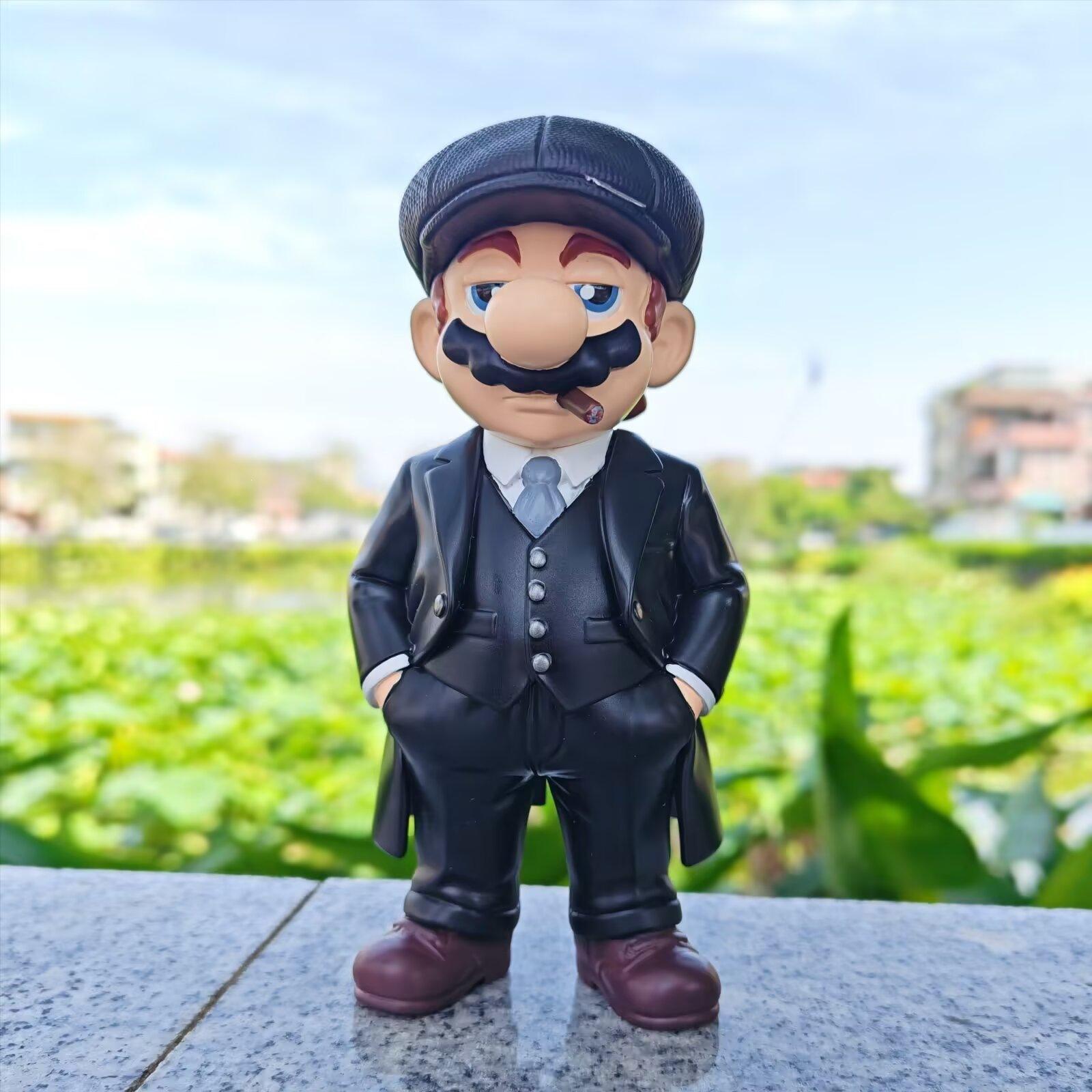 Super Mario, Mario Shelby, Godfather Cos Mario, Plumber, Red Joker, Boxed Figure