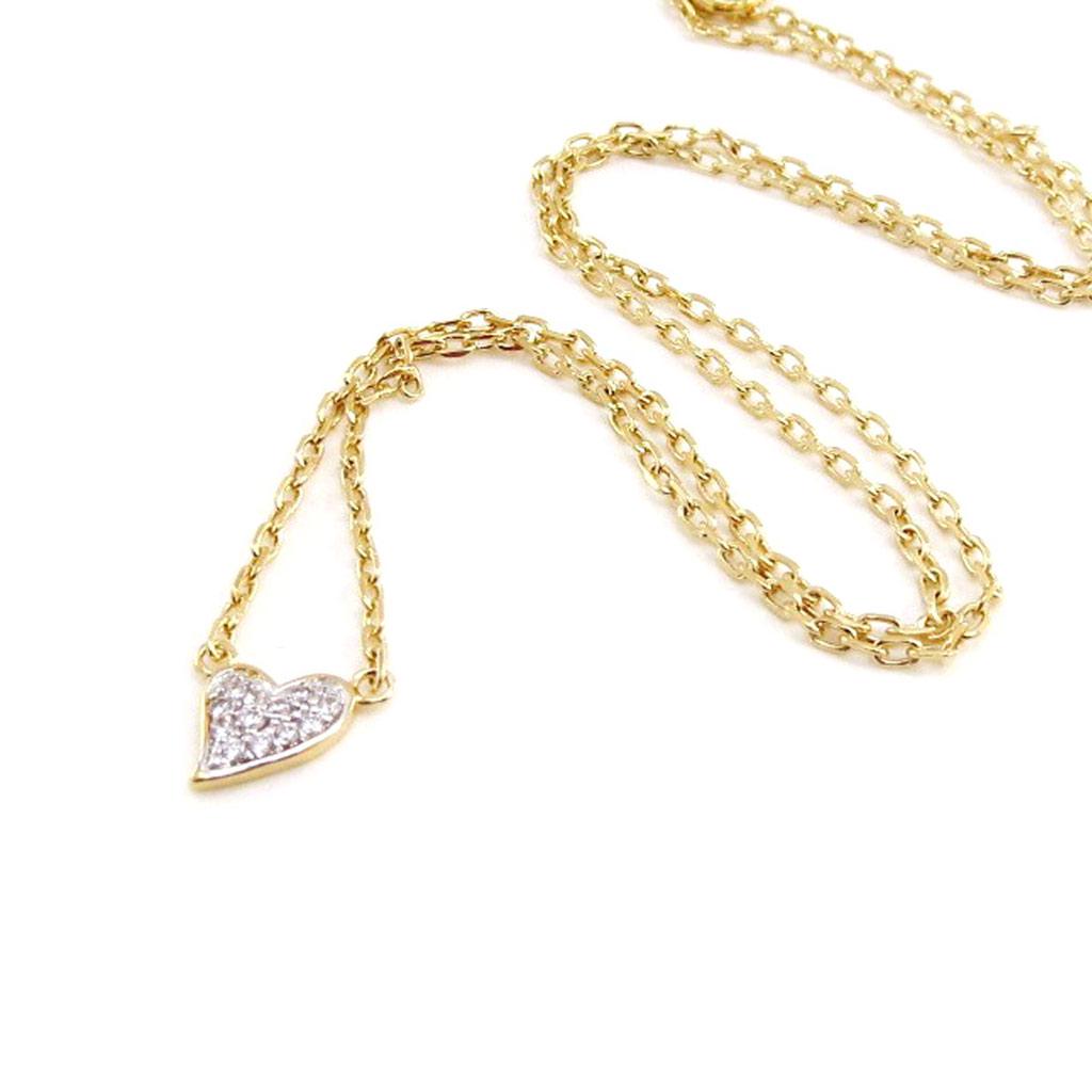 Les Trésors De Lily [I9812] - Gold-Plated 'Love' Necklace