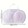 1pc Women's Laundry Bag with Zipper Closure - Mesh Laundry Organizer with Openings, Durable Laundry Bag for Bras, Lingerie, Underwear