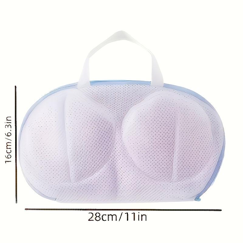1pc Women's Laundry Bag with Zipper Closure - Mesh Laundry Organizer with Openings, Durable Laundry Bag for Bras, Lingerie, Underwear