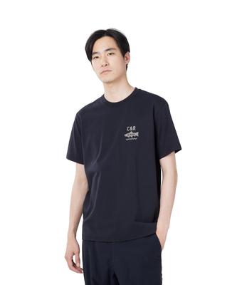 Trad Label Field Plating Short Size M T-Shirt SPTL-TS-26SU909 T-shirt, Sleeve, Men's/Women's, BLACK,