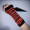 Teaca anti-fouling cu dungi Ninja Cosplay pentru fete