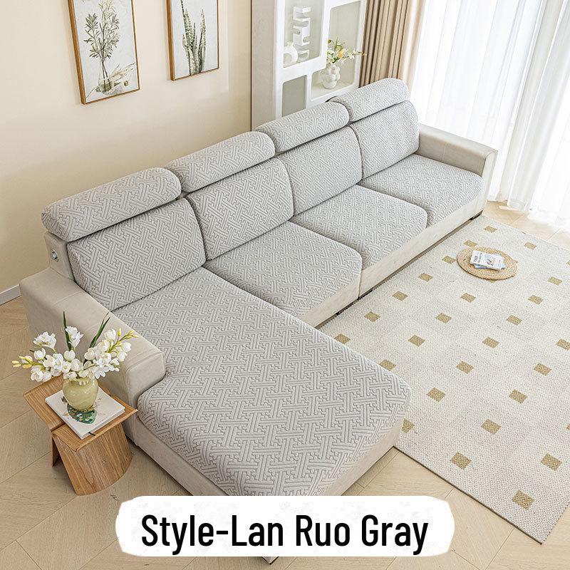 

Универсальный эластичный чехол для дивана: Всесезонный, полный комплект, в комплект входят подушка и шапочка Small Headrest 15-40*60-75*5-20cm