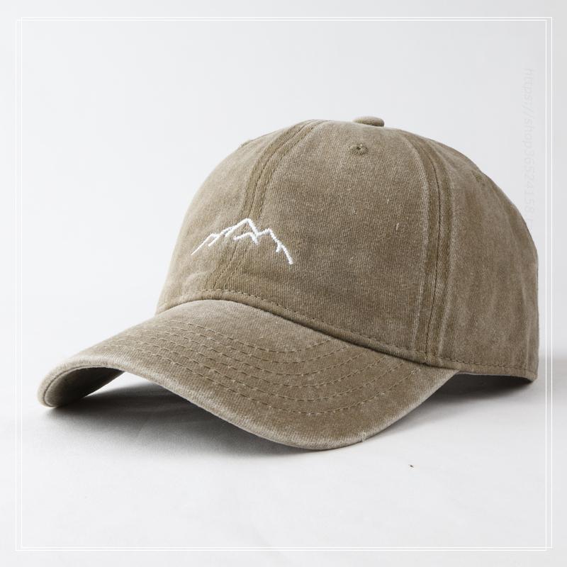 

Vintage Washed Baseball Cap Embroidered Unisex Hat for Men Women Summer Spring Outdoor Street Fashion Trendy Adjustable Dad Hat 56-58cm хакі