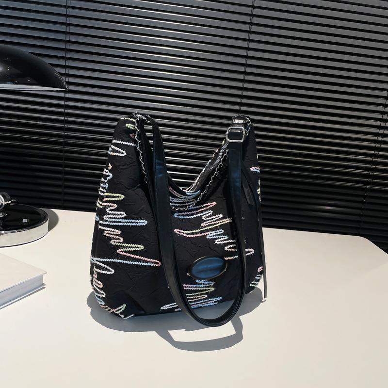 Women's bag new shoulder bag fashionable and sweet handbag bucket bag small bag