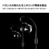 Audio Technica ATH-E40 Monitor Øretelefoner Kablet Øretelefoner Gaming FPS 6,3 mm hodetelefonterminal