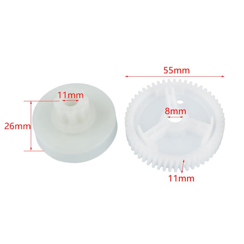 Raammechanisme Motor Reparatie Tandwiel 6 Stuks Kit voor 3 5 6 CX7 CX8 CX9 Voorruit Achterraam Vervanging